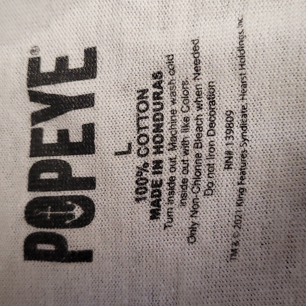 NWOT Popeye T-Shirt - Picture 5 of 5